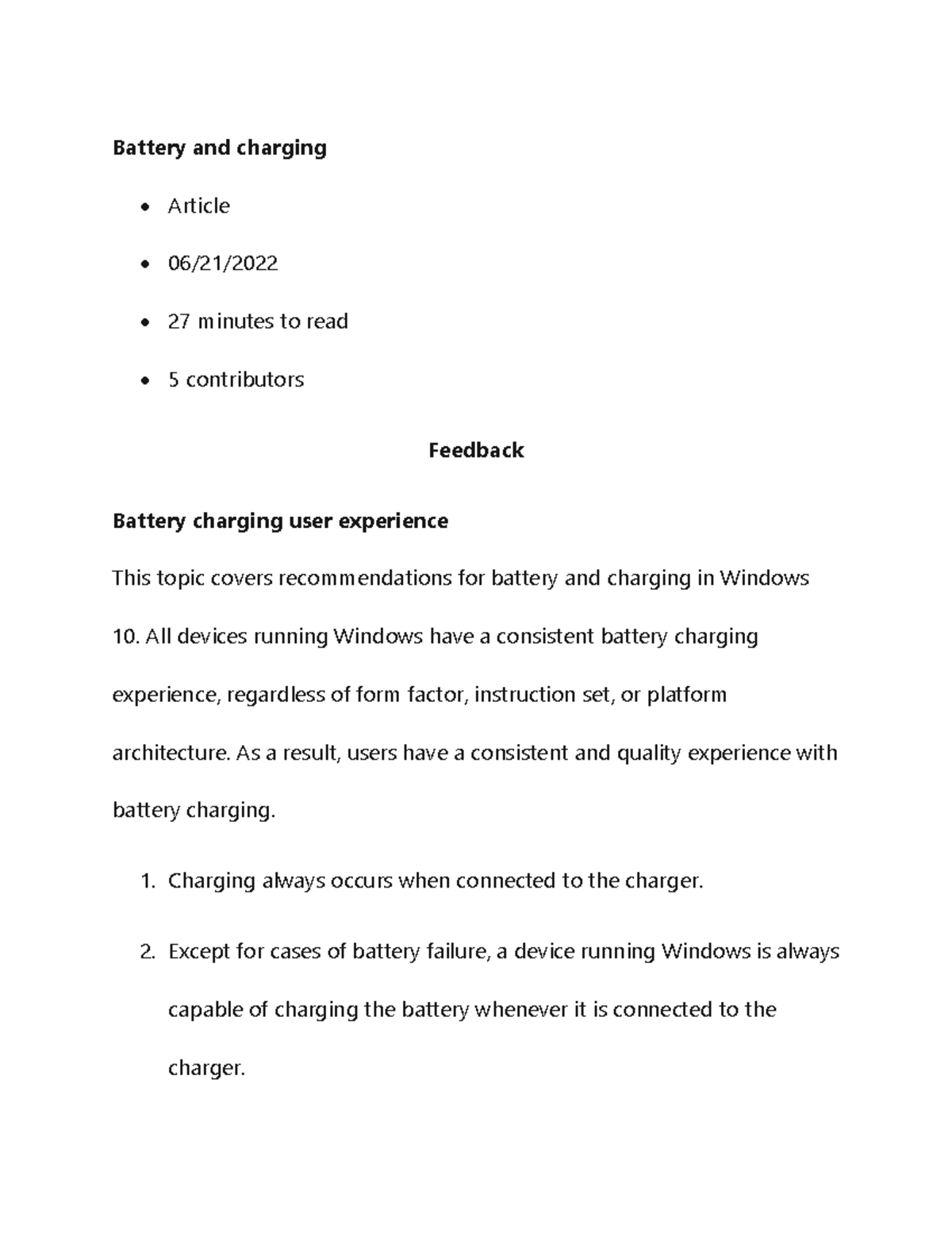 Document 32 (42) - Bob - Battery and charging - Article - 06/21/ - 27 ...