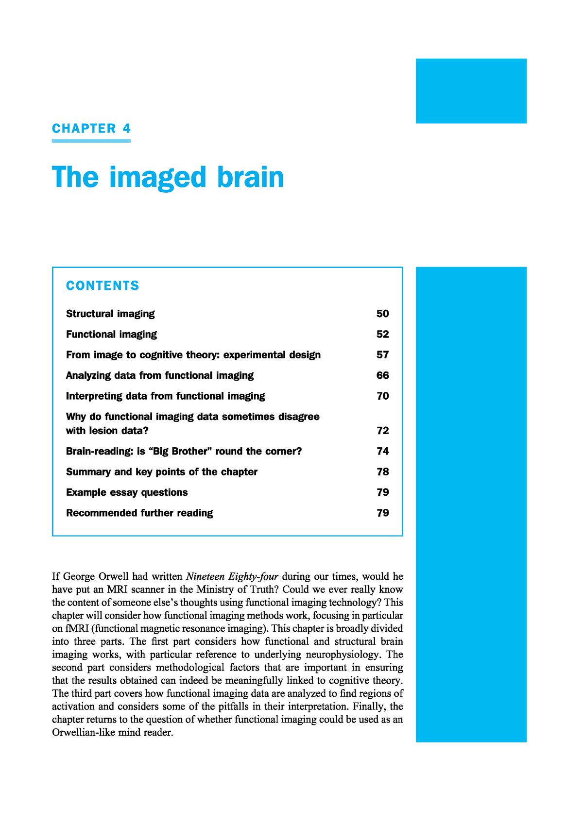 Ward Chapter 4 - Jamie Ward, The Student's Guide To Cognitive ...