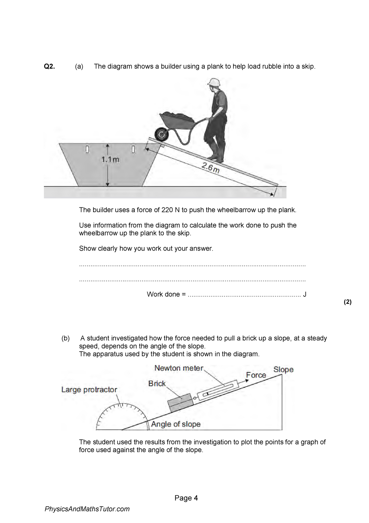 3 Updated Work Done & Energy Transfer 2 QP - University Physics ...