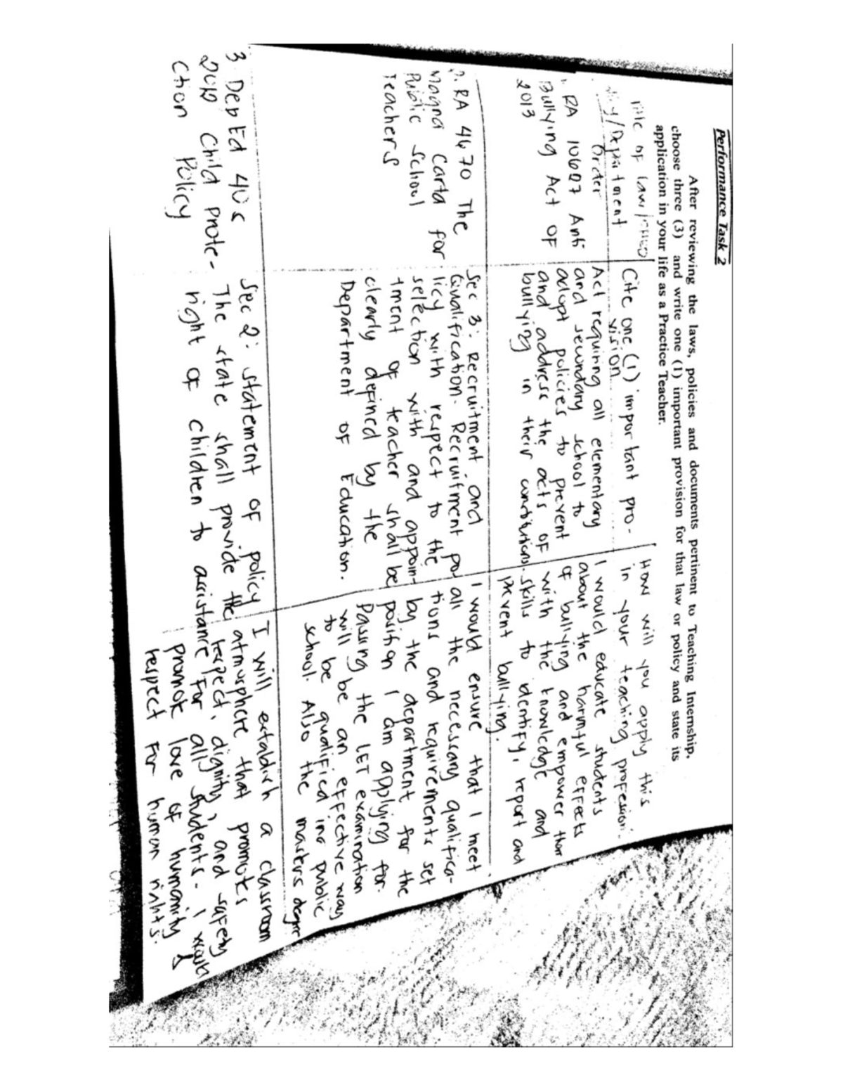 Teaching internshipscanned documents 1 - Bsed-english Major - Studocu