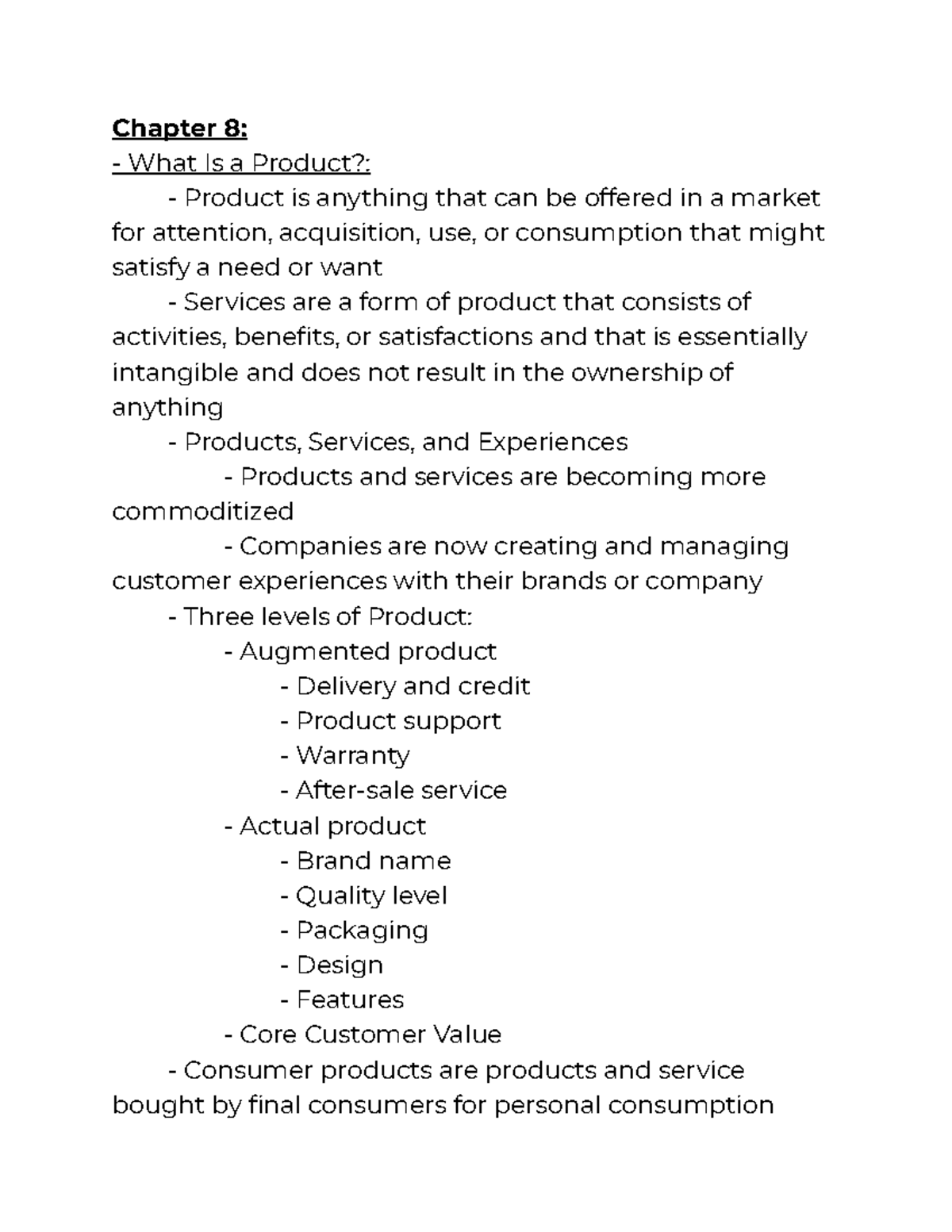 chapter-eight-marketing-chapter-8-what-is-a-product-product-is