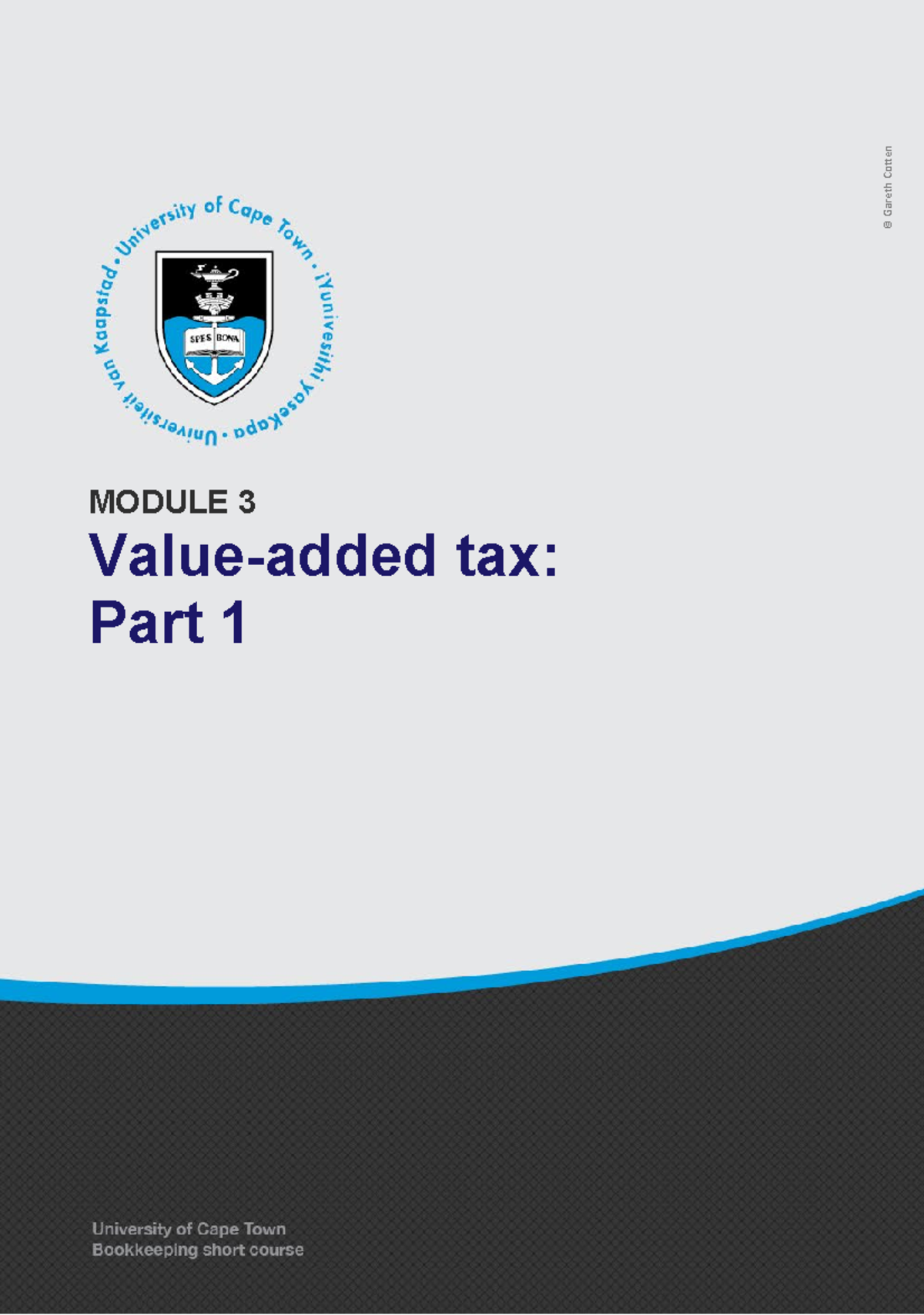 Bookkeeping Financial Accounting and Bookkeeping - MODULE 3 Value-added ...