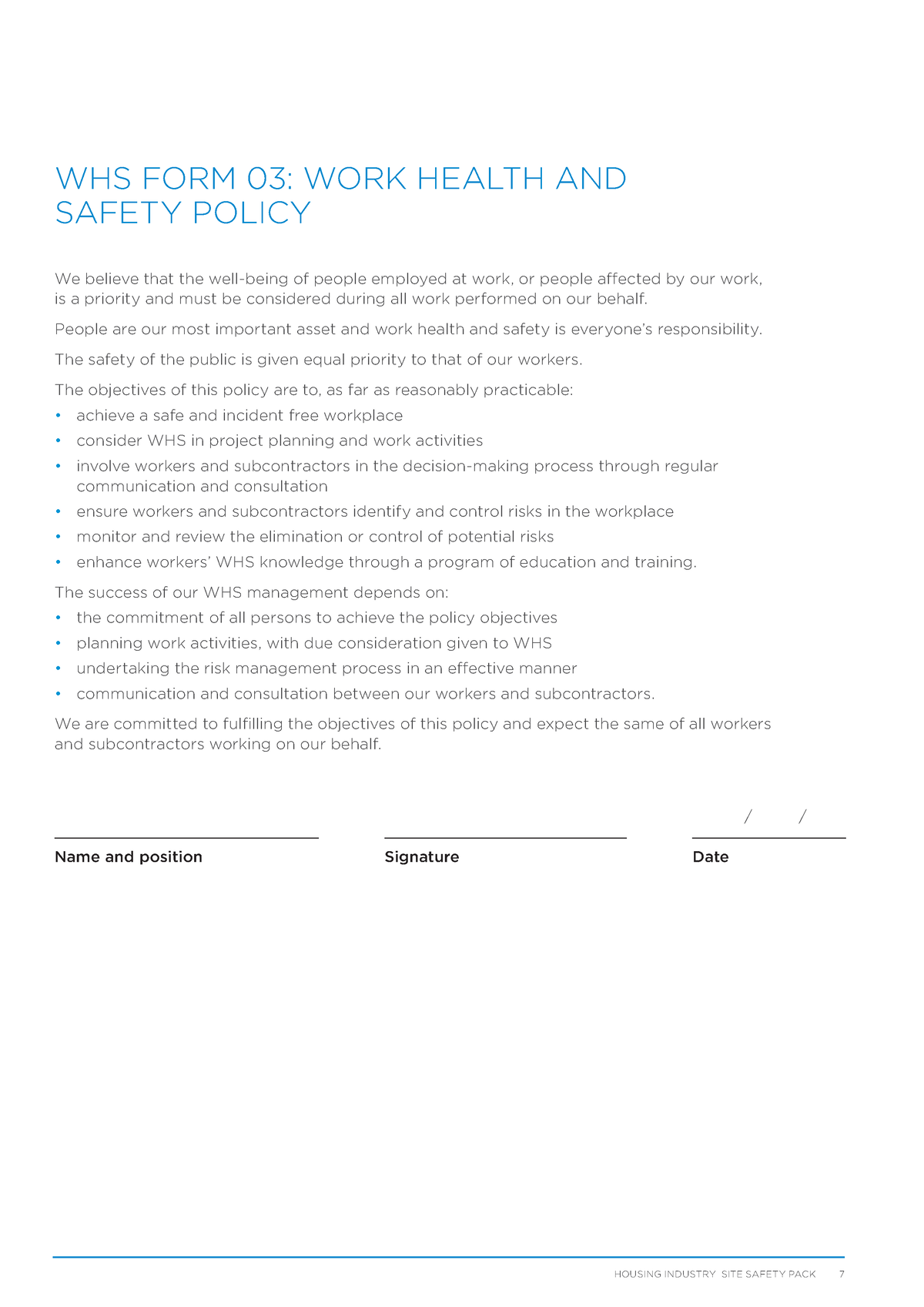 form-3-work-health-and-safety-policy-housing-industry-site-safety