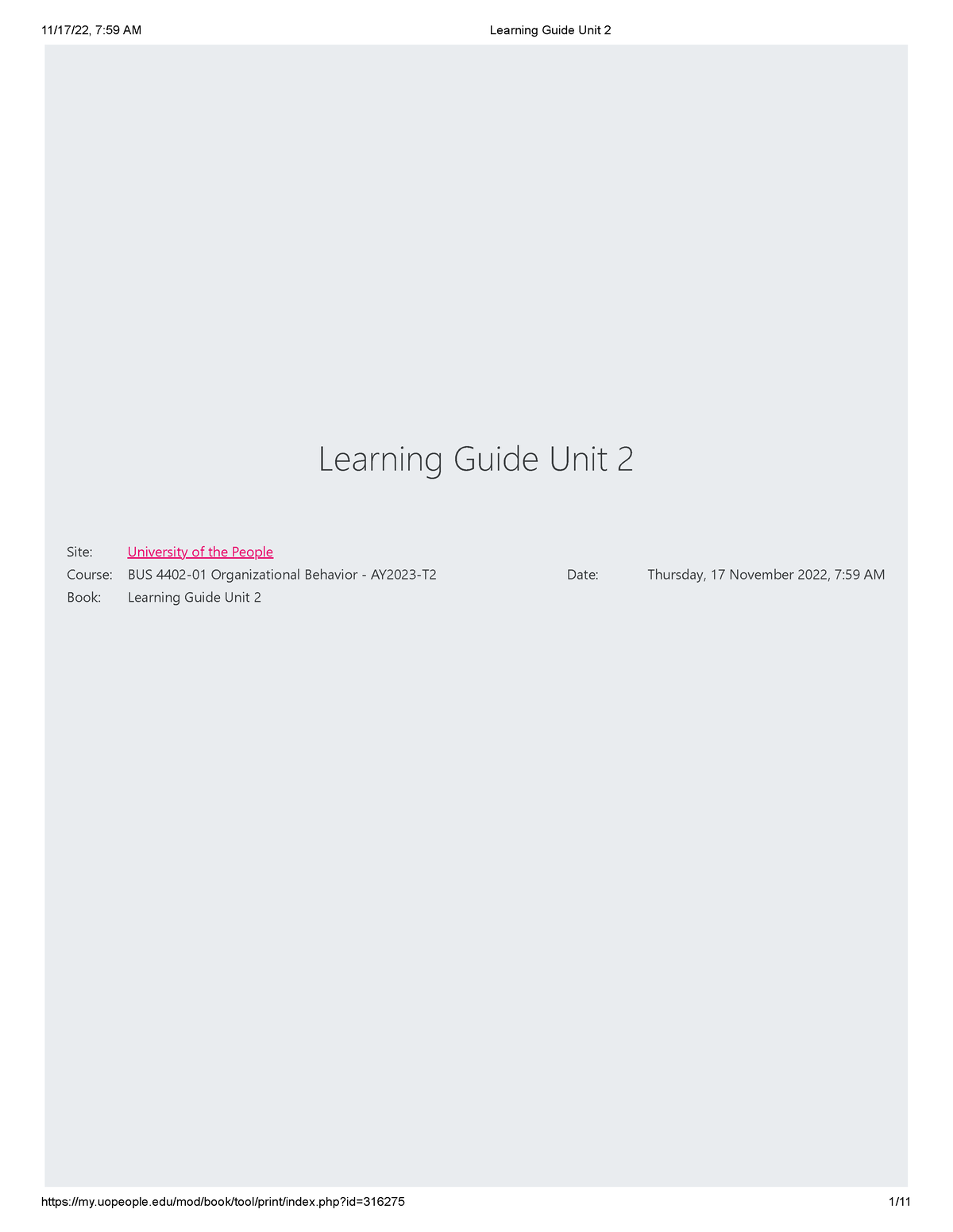 02.Learning Guide Unit 2 - Learning Guide Unit 2 Site: University Of ...