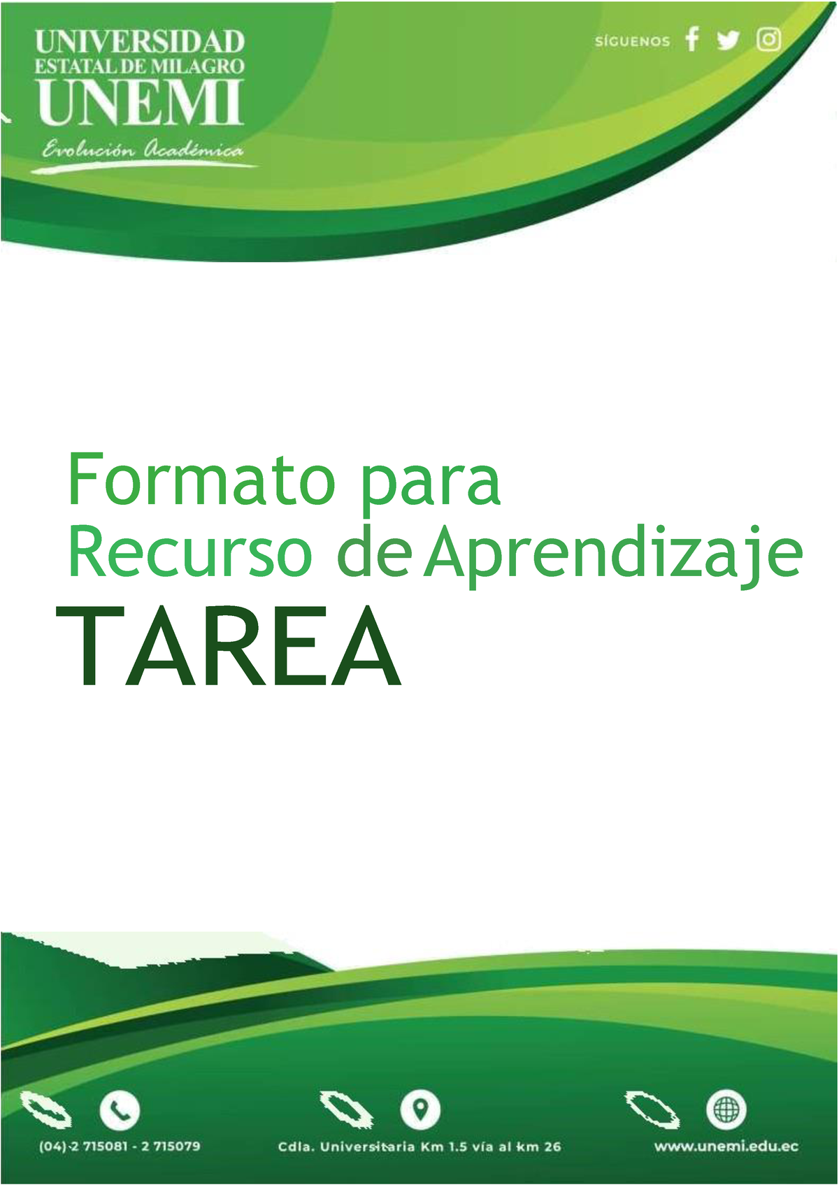 S1-Tarea 1 - Ejercicios - Formato Para Recurso De Aprendizaje TAREA ...