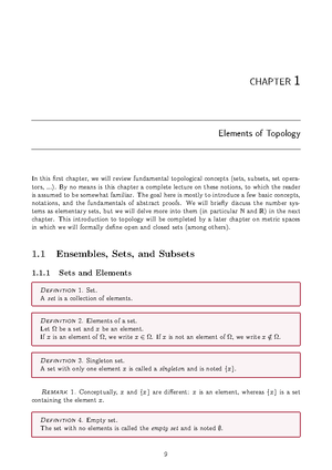 Lectures-Week2 - Lecture Note - CHAPTER 2 Introduction ToN, R, And R N ...