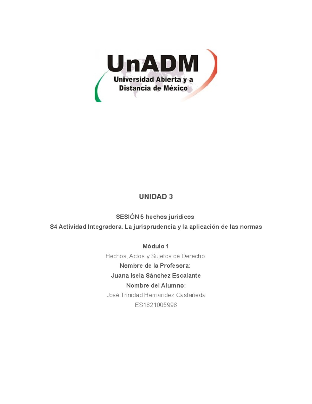 M1 U3 S5 JOHC - actividades completas del modulo - UNIDAD 3 SESIÓN 5 ...