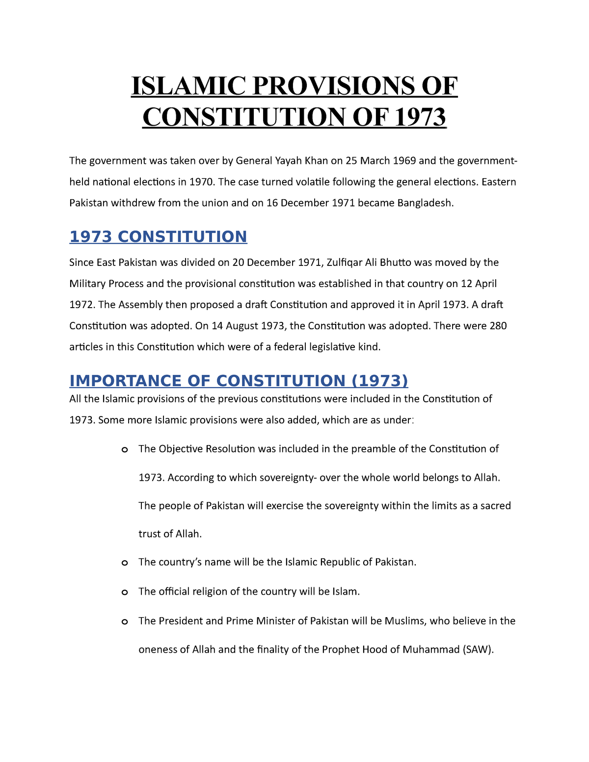 islamic-provisions-of-constitution-of-1973-islamic-provisions-of