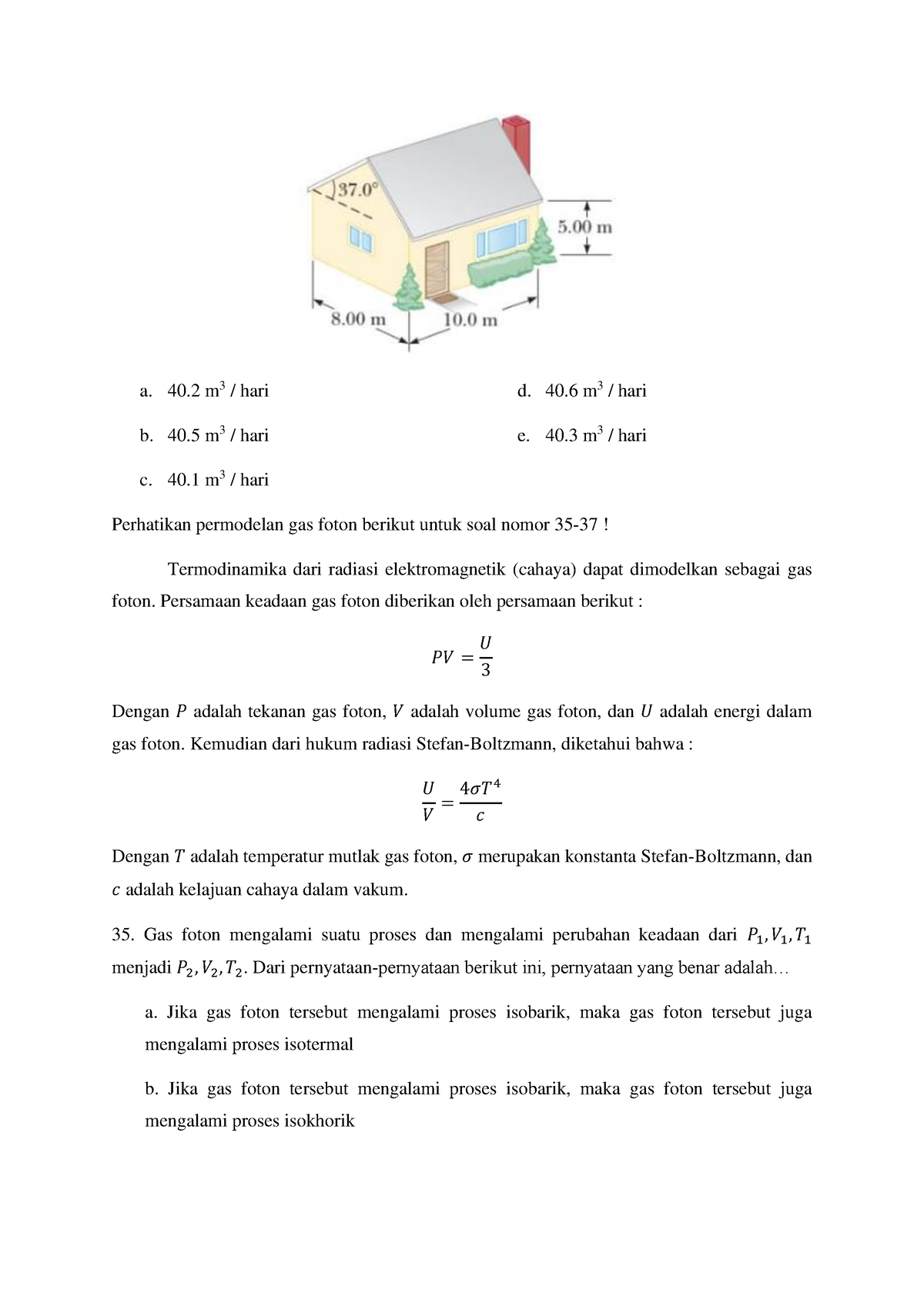 Soal Babak Penyisihan PRF-6 - A. 40 M 3 / Hari B. 40 M 3 / Hari C. 40 M ...