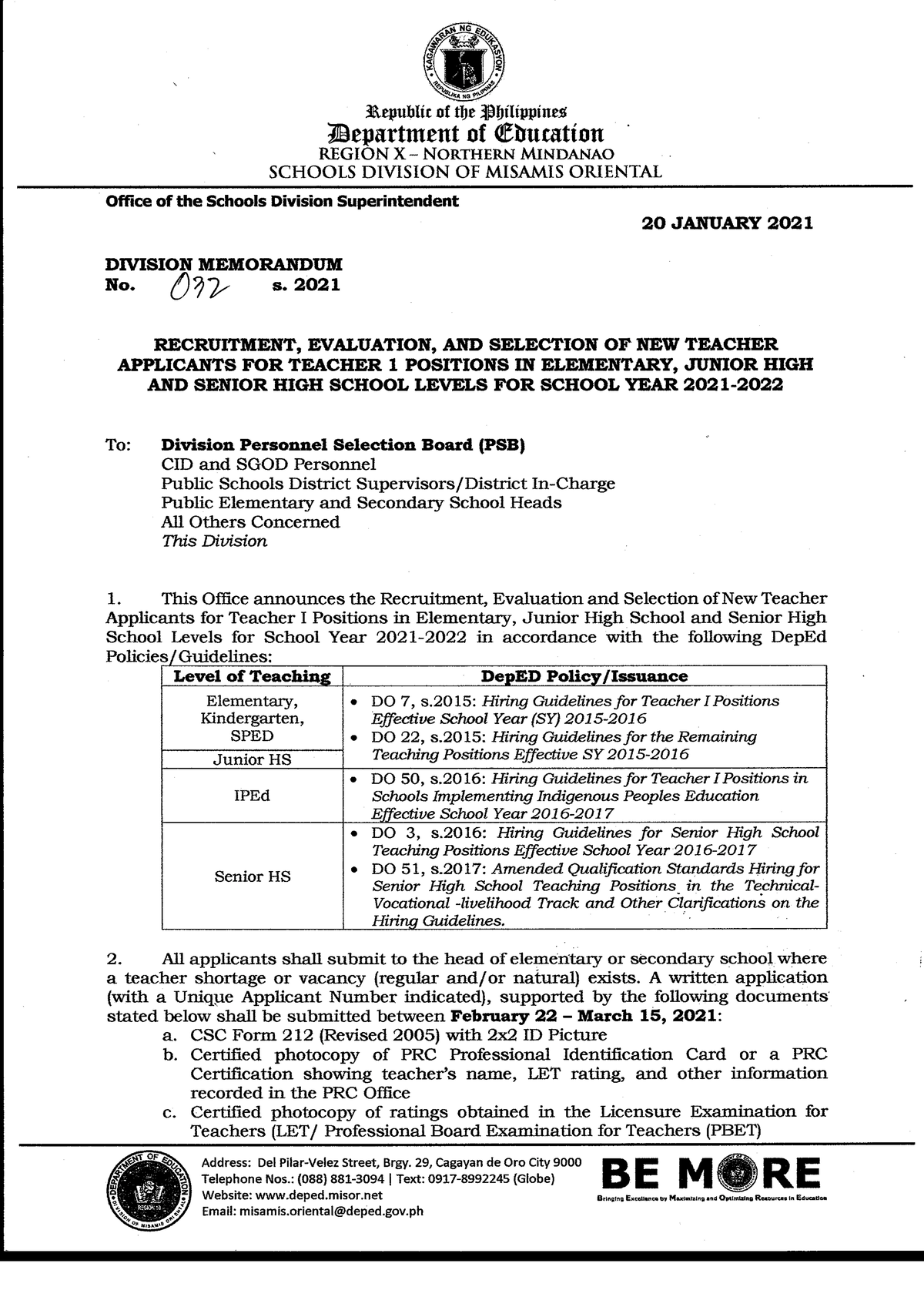 dm032s-2021-recruitment-evaluation-and-selection-of-new-teacher