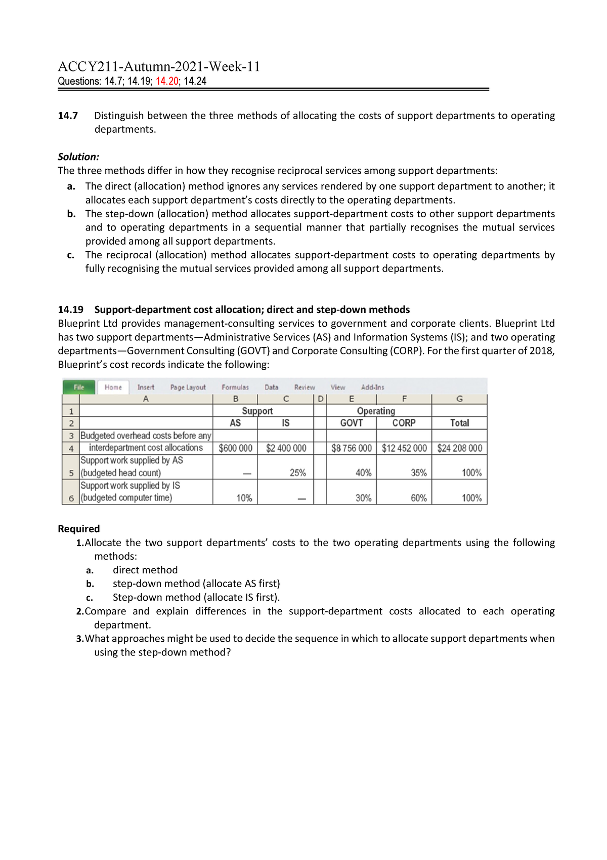 2021 211 Tutorial Solution Week 11 Questions 14 14 Distinguish   Thumb 1200 1698 