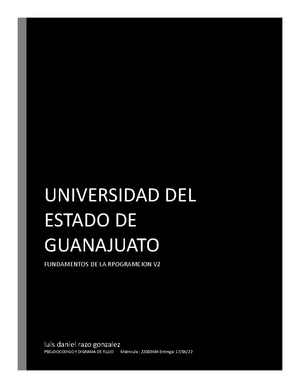 Daniel razo r4 u1 - trabajo completo para apoyarse - UNIVERSIDAD DEL ...