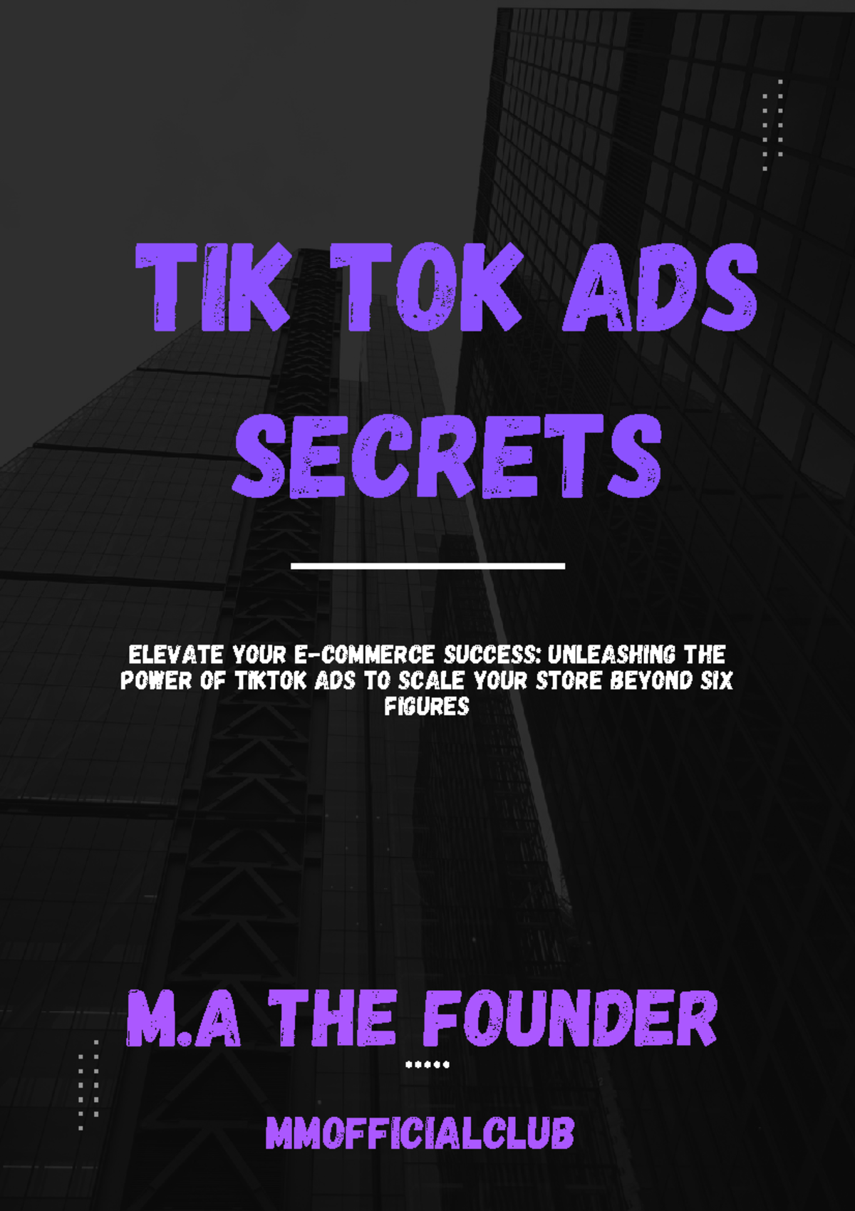 TIK TOK Ads Secrets V1 - Summary Vehicule hybride - TIK TOK Ads Secrets ...