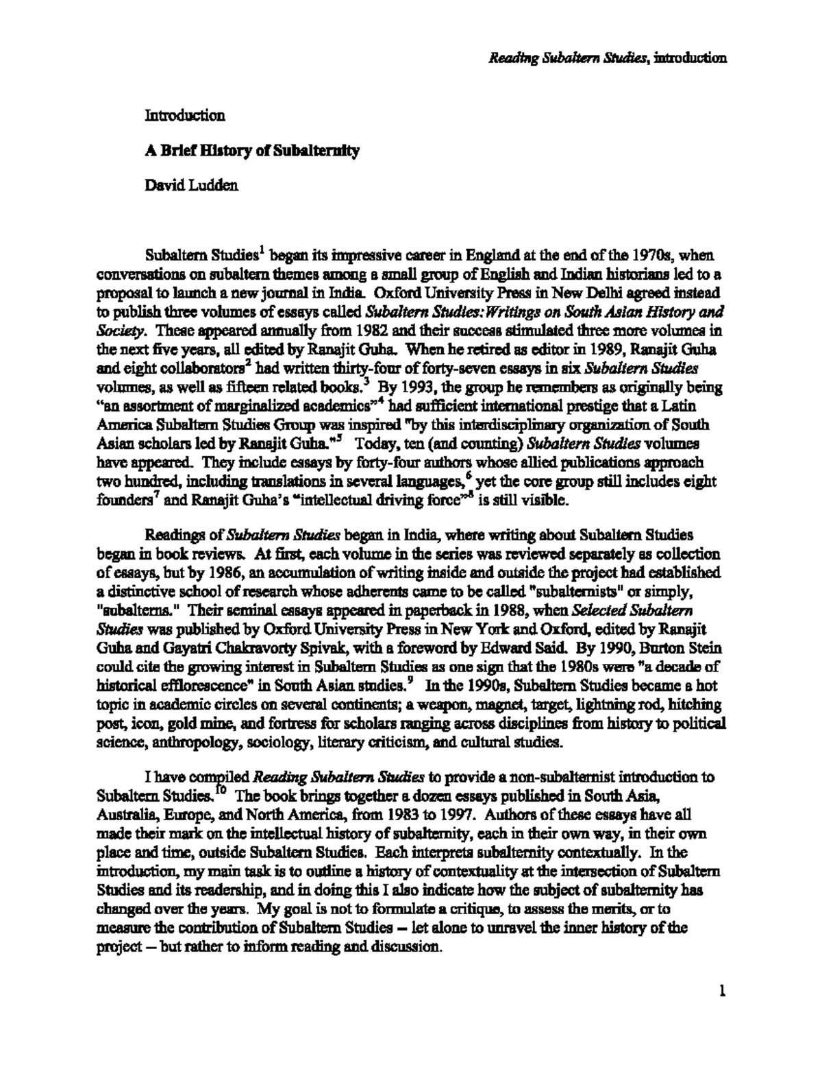 Subaltern Frames law and social sociology Studocu