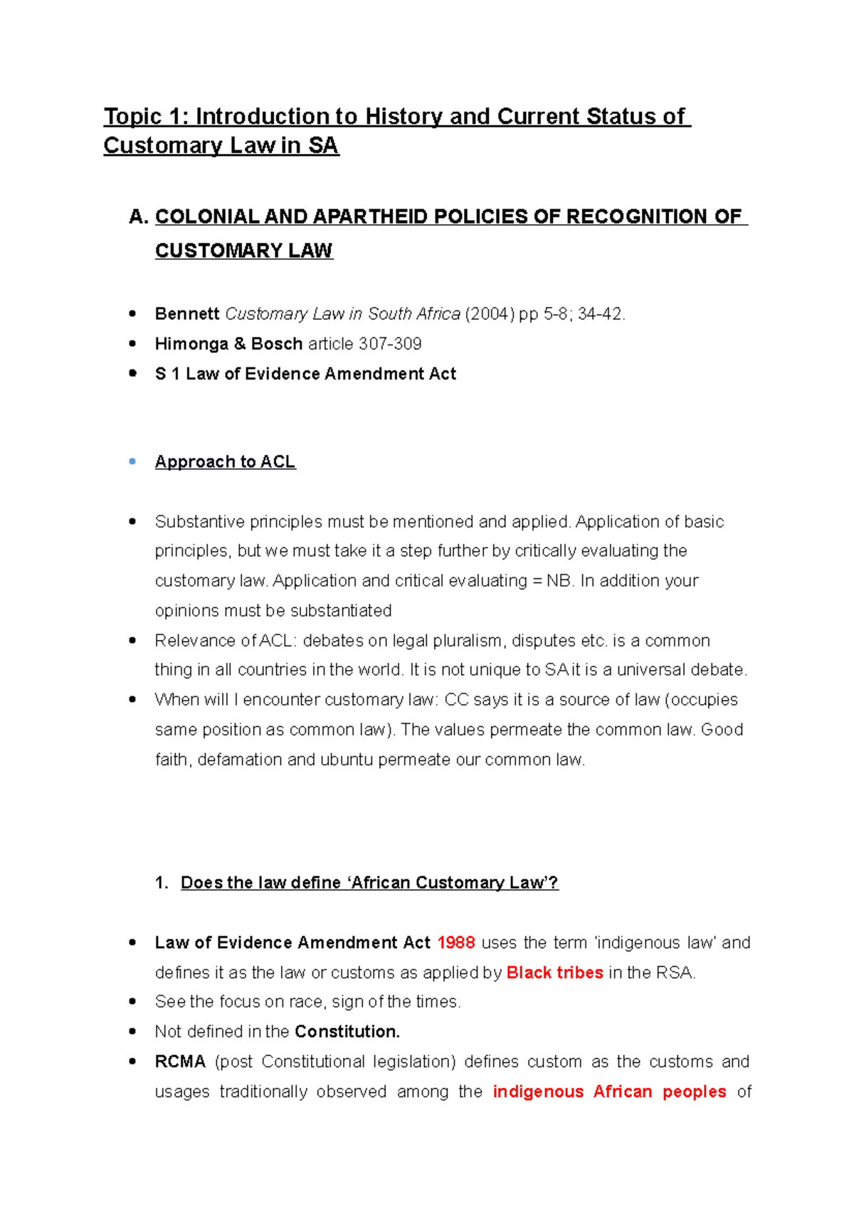 1. Introduction Topic 1 Introduction to History and Current Status