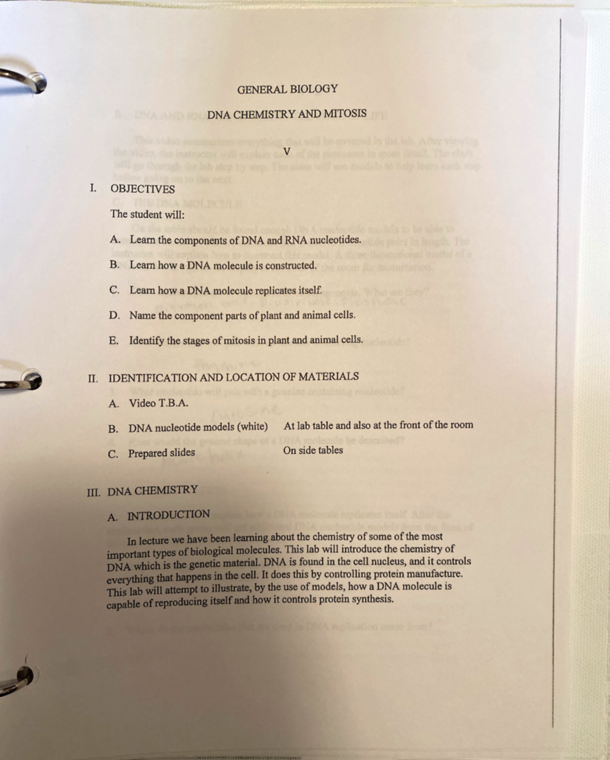 Lab notes 5 p1 - Mark Nolen - BI101 - Studocu
