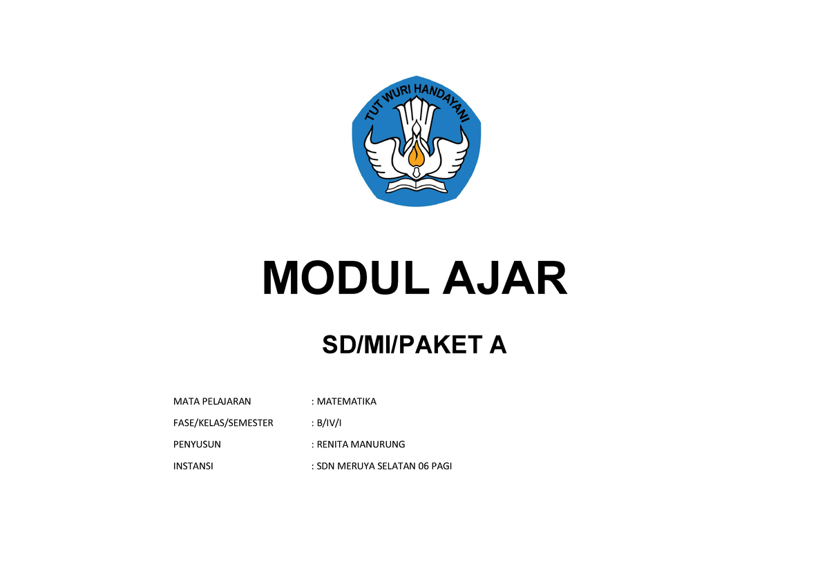 Modul Ajar Matematika - Ciri, Sifat Dan Unsur Dari Bangun Datar ...