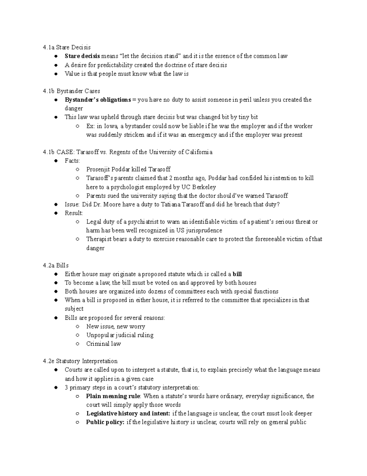 chapter-4-summary-notes-4-stare-decisis-stare-decisis-means-let-the