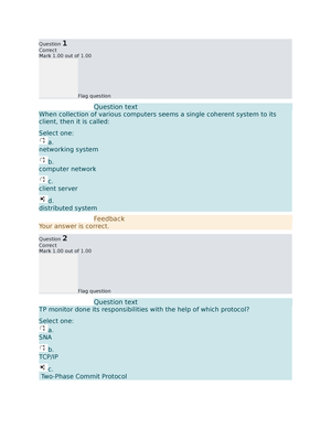 Midterm Exam Attempt Review - Home / My Courses / UGRD-CS6301B-2233T ...