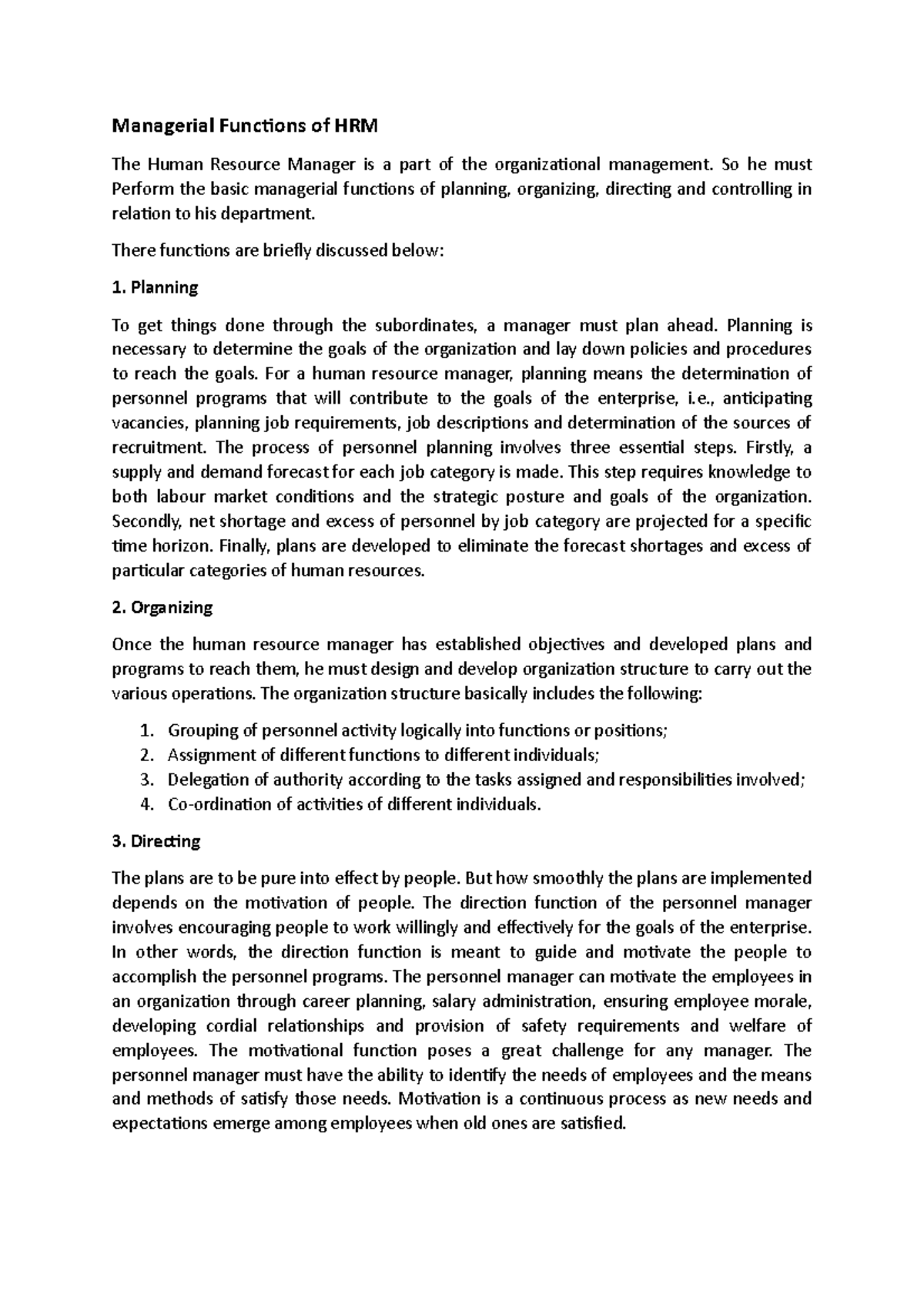 managerial-and-operative-functions-of-hrm-managerial-functions-of-hrm