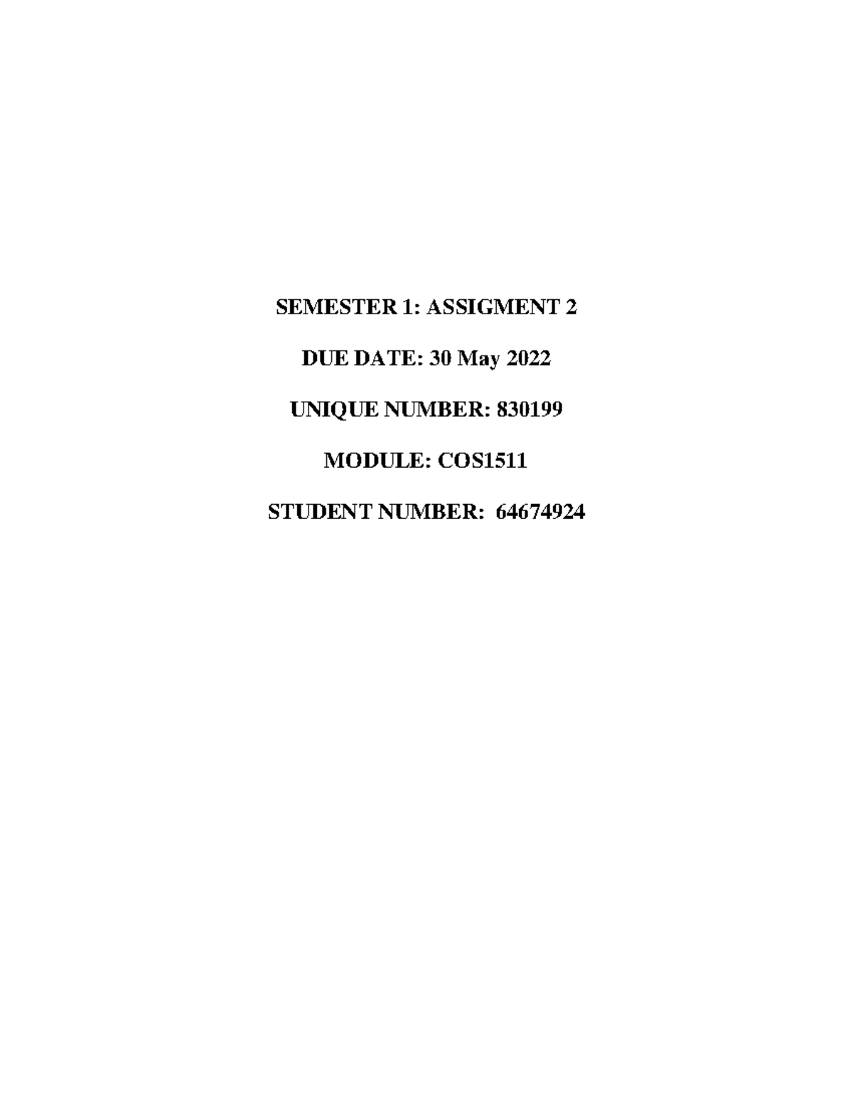 Cos1511 Assignment 2 Question 1 I Void Check Int X Float Y Ii Int Mult Float X Cos1511 Assignment 2 Question 1 I Void Check Int X Float Y Ii Int Mult Float X