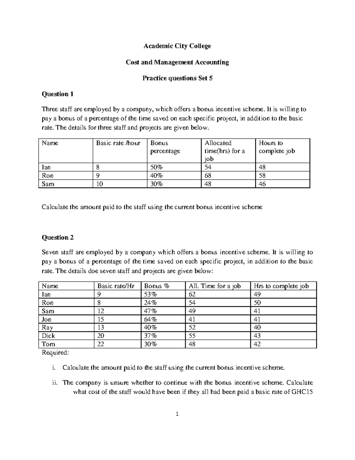 practice-set-5-academic-city-college-cost-and-management-accounting