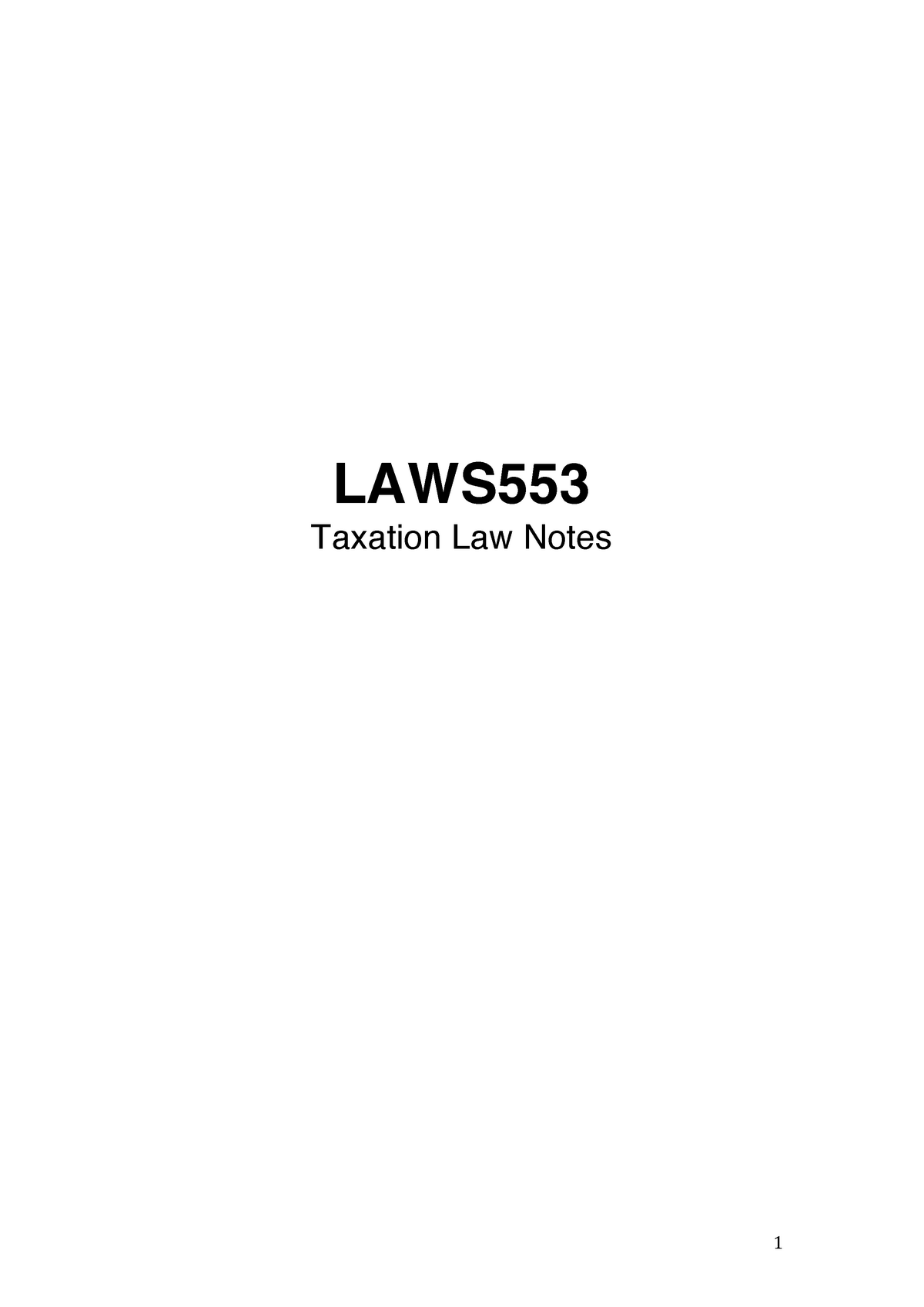 laws553-taxation-law-notes-1-laws-taxation-law-notes-2-table-of