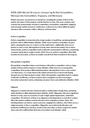 Econ 2301 Macroeconomic Indicators Macroeconomic Indicators Provide