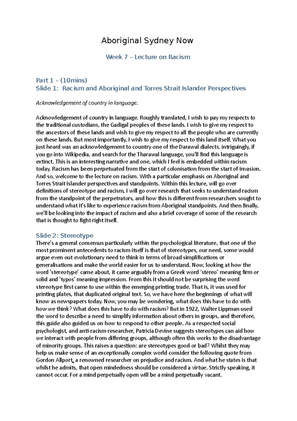 literature review on racism and the effects on aboriginal education