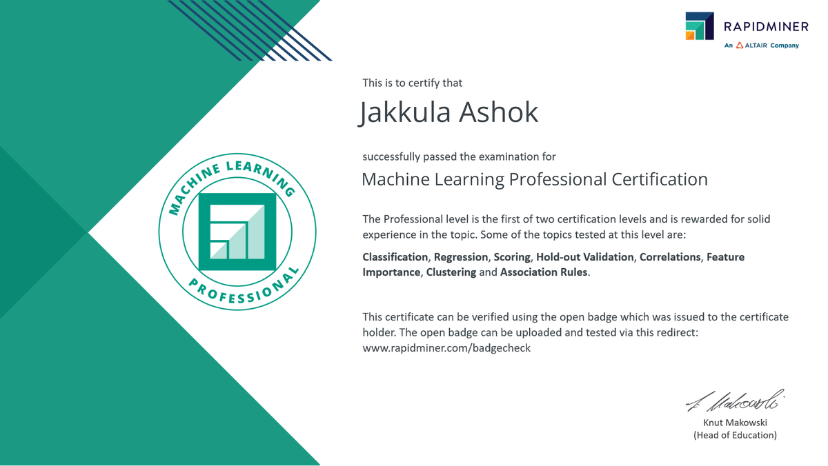 Macine leaning professional certificate - Cloud computing - Machine ...