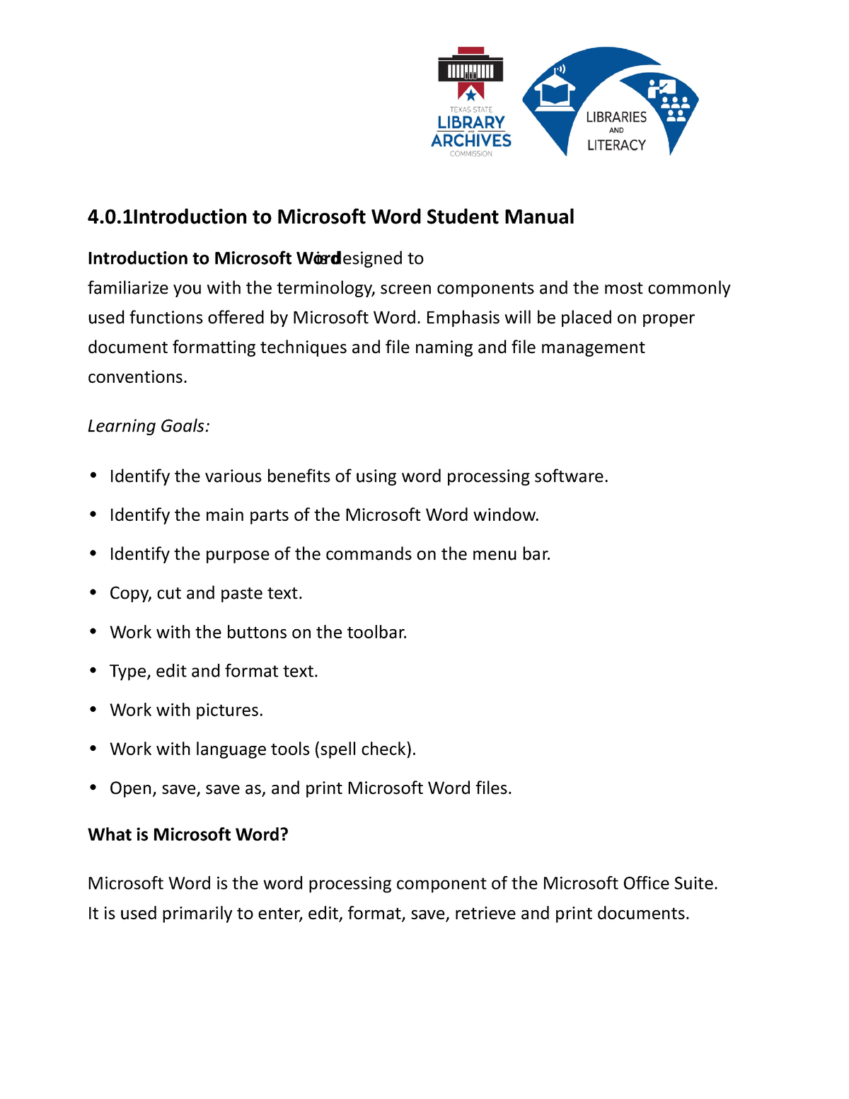 introduction-to-microsoft-word-student-manual-4-0-to-microsoft-word