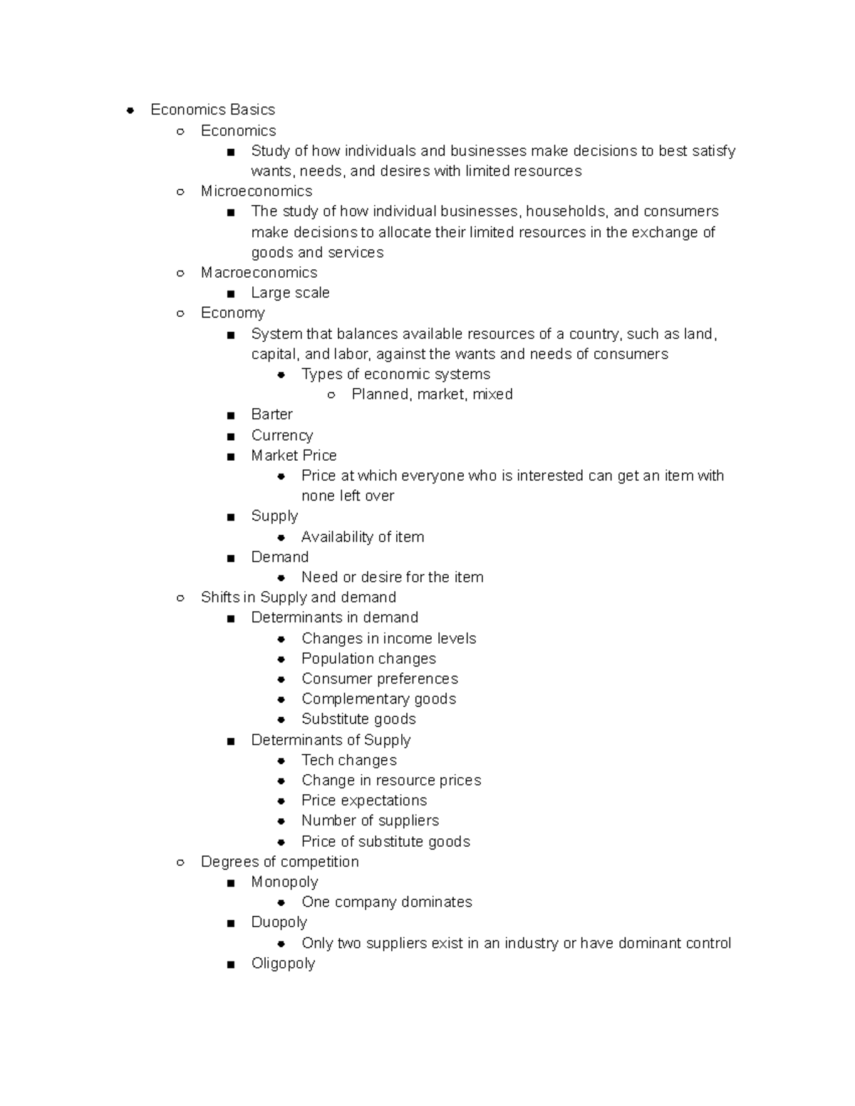 Bus 100 2 - These are notes over the Pearson lecture slides for chapter ...
