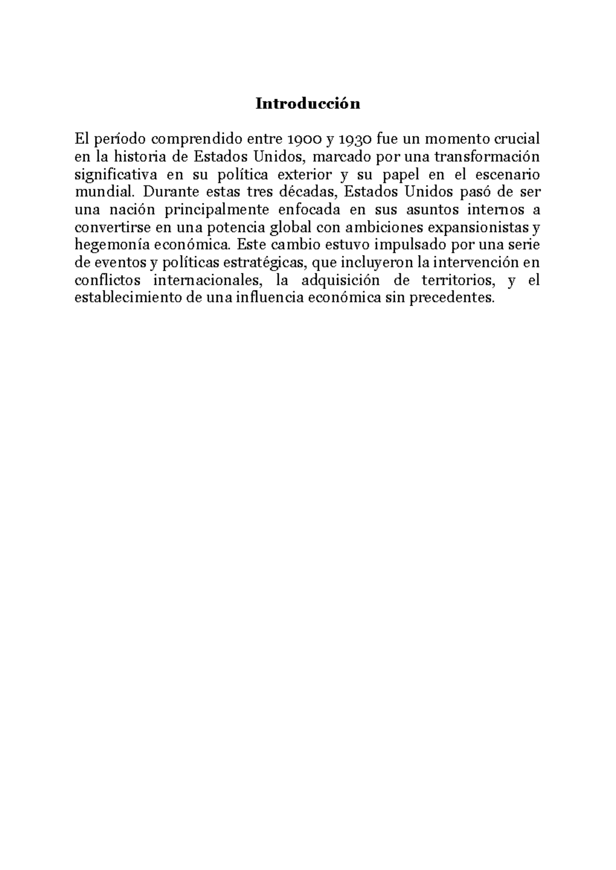 Documento sin título 5 - Introducción El período comprendido entre 1900 ...