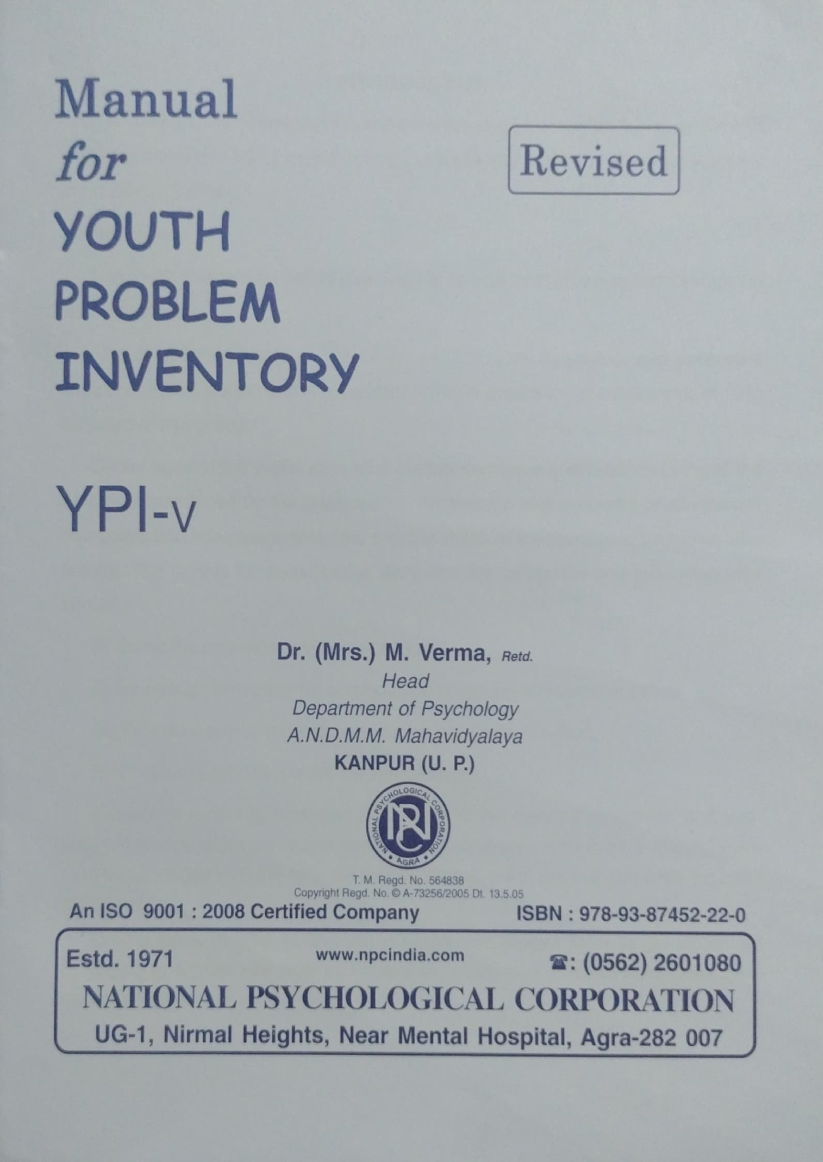 youth-problem-inventory-applied-psychology-studocu