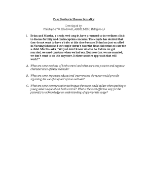 winningham case study answers quizlet