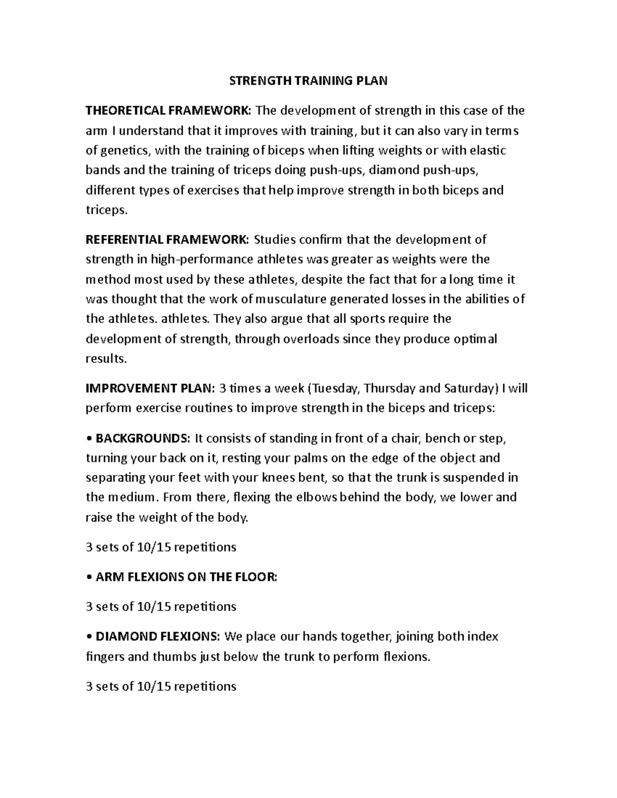 strength-training-plan-strength-training-plan-theoretical-framework