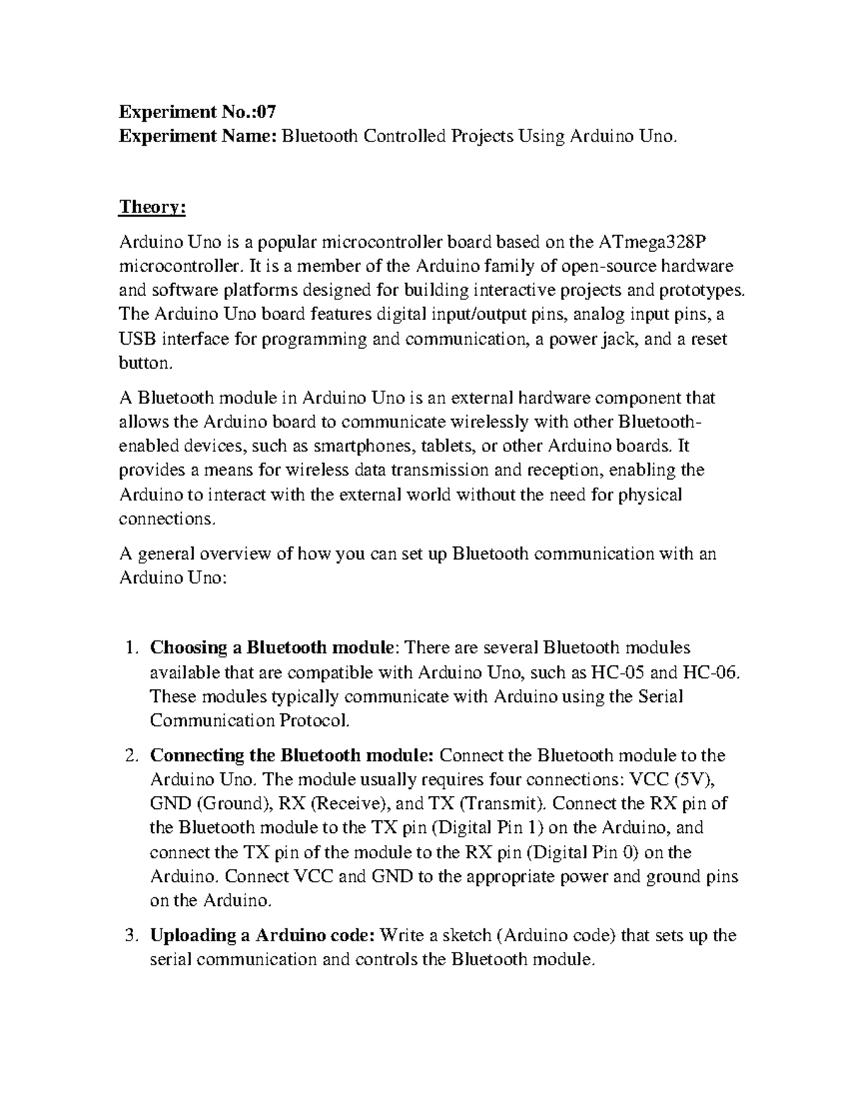 Experiment No 7 - EEE document - Electrical Circuit I - Studocu