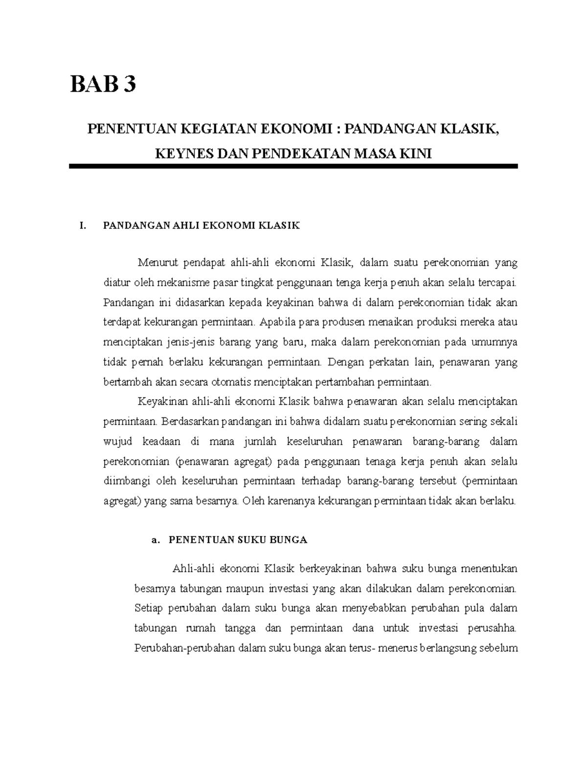 BAB 3penentuan Kegiatan Ekonomi - BAB 3 PENENTUAN KEGIATAN EKONOMI ...