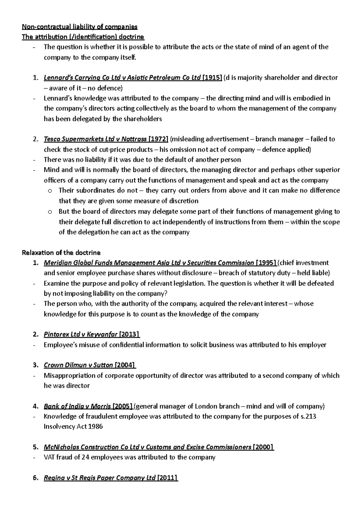 issues-in-company-law-2-contractual-and-non-contractual-liabilities