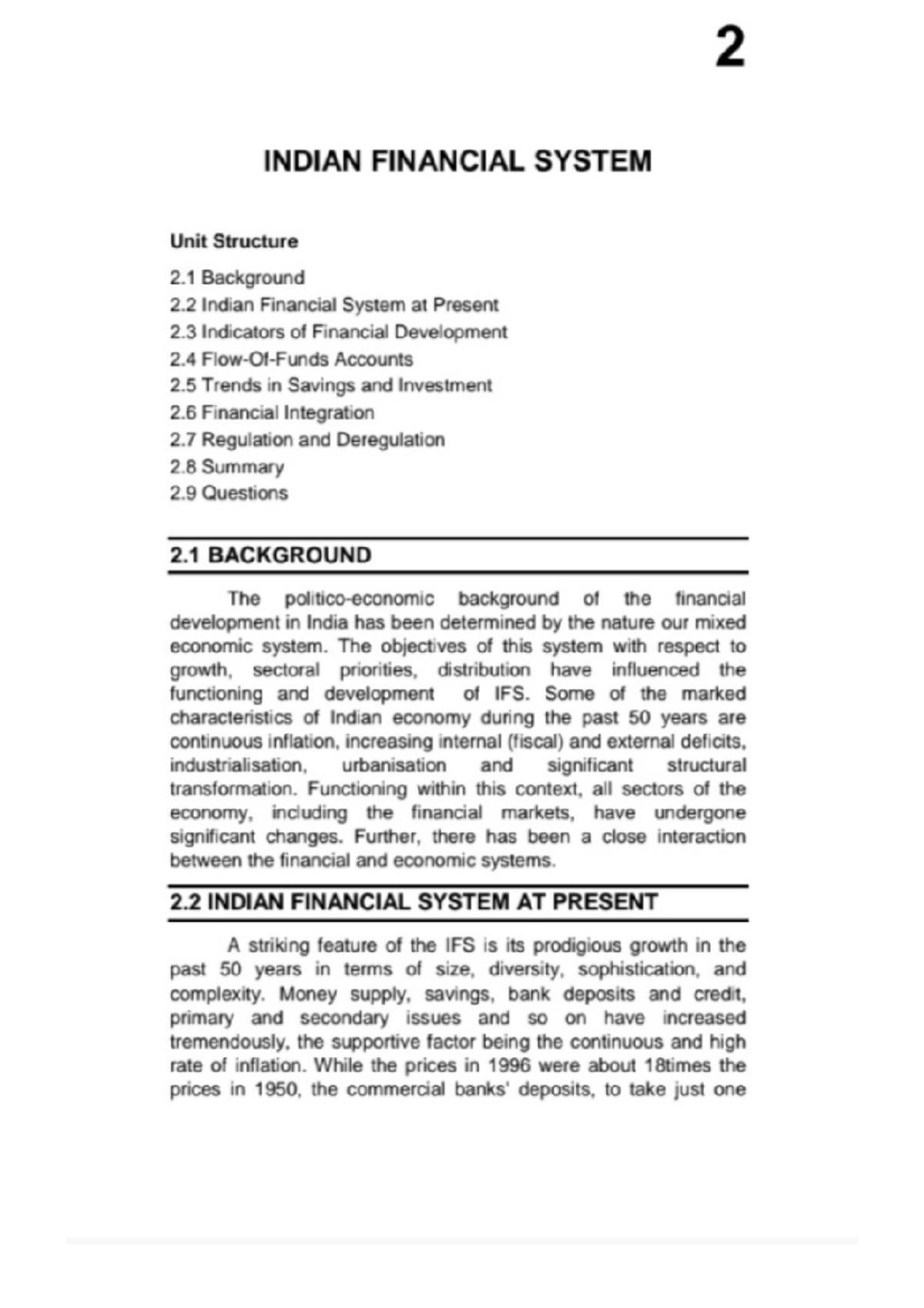 2-indian-financial-system-financial-market-operations-studocu