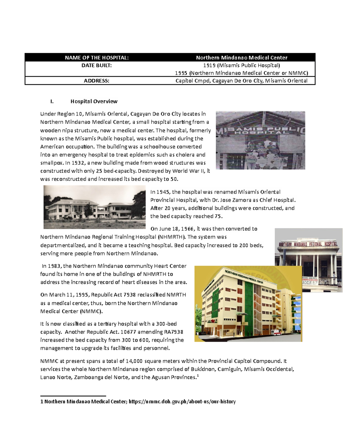 DES6 RES 6 NMMC - sample research template - NAME OF THE HOSPITAL ...