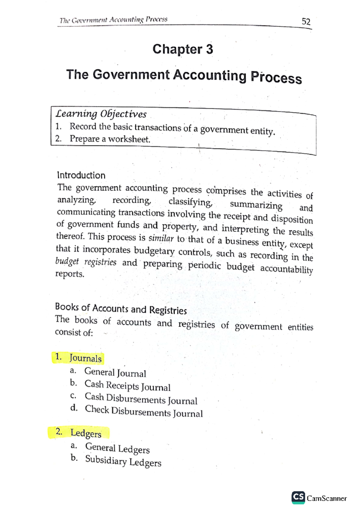 Accounting Process None Bs Accountancy Studocu