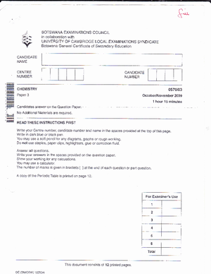 BGSE Maths PP2 2016 - Revision Kit Material - Mathematics - Studocu