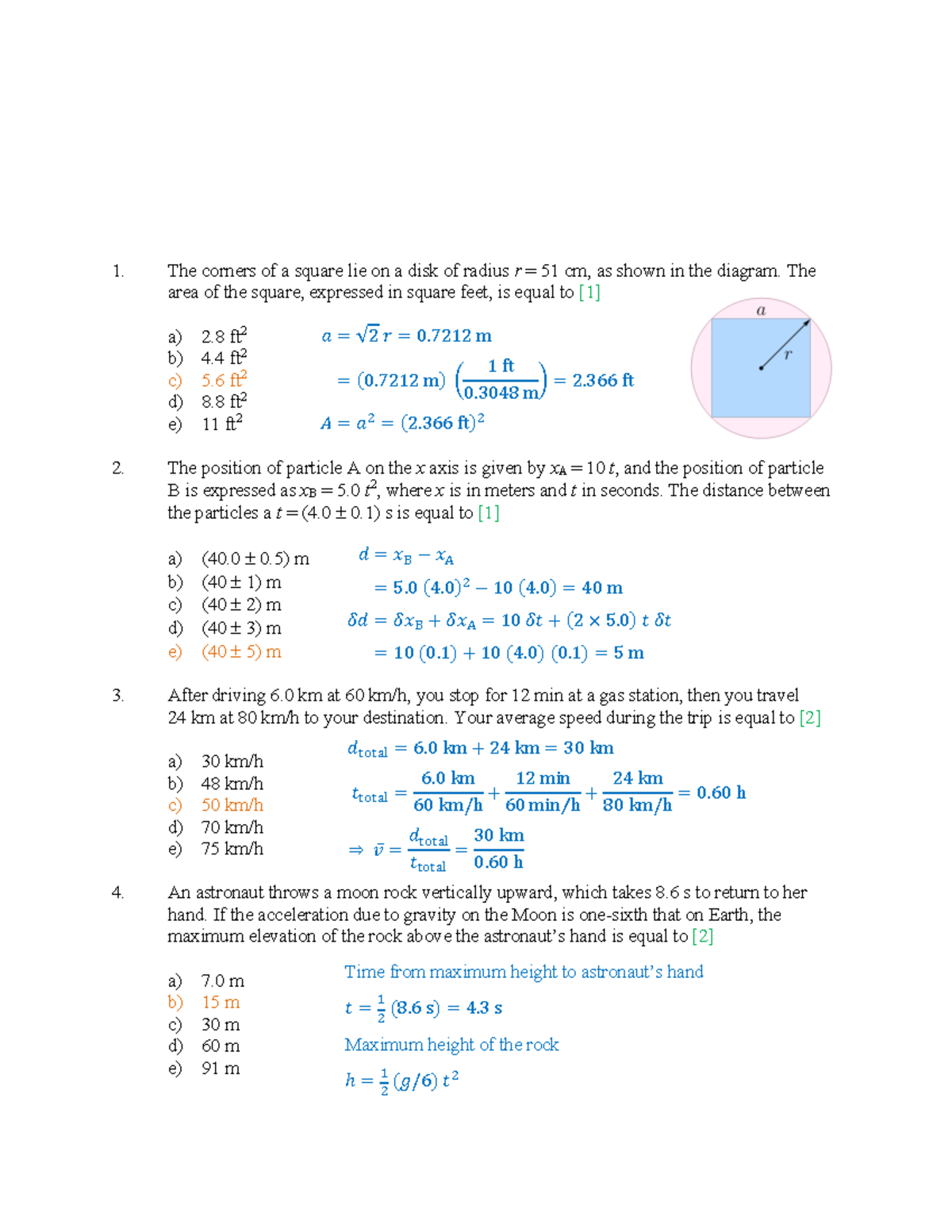 Phys200 Rev7 Sample Midterm Solution - PHYS 200 ‒ Introductory Physics ...