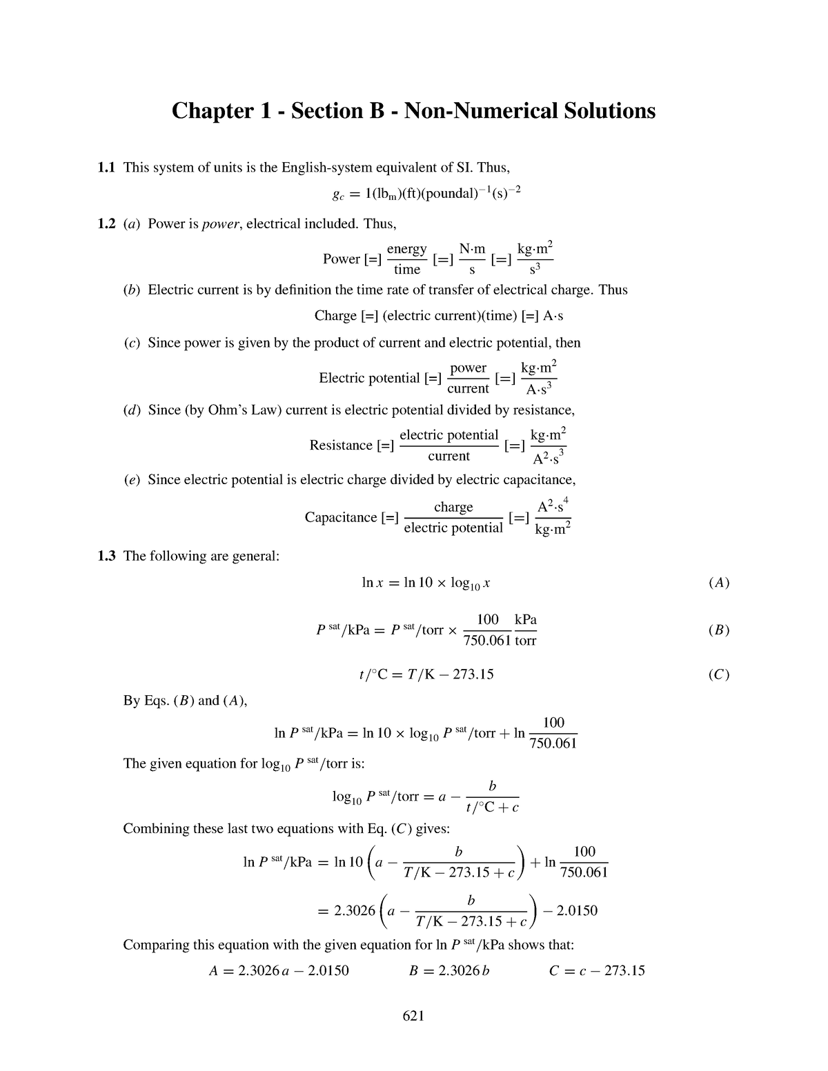 Chapter 1 B - Solution - Chapter 1 - Section B - Non-Numerical ...