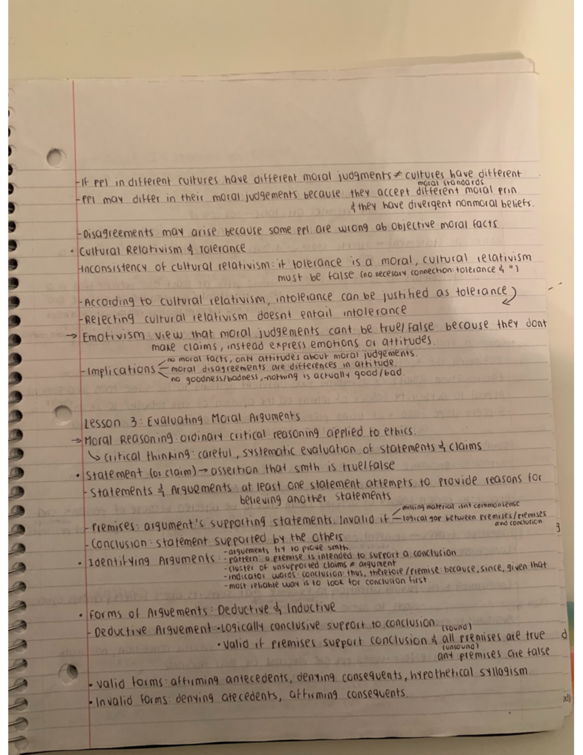 Module 1-3 Notes - PHI2604 - Studocu