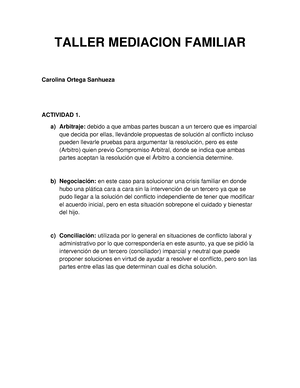 Examen SUP - 2022-4B-MEDIACIÓN FAMILIAR/400- CED-BIC Comenzado El ...