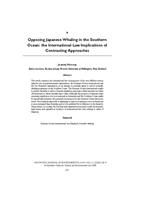 Expanding the Environmental Regulatory Scope of Unclos Through the Rule ...