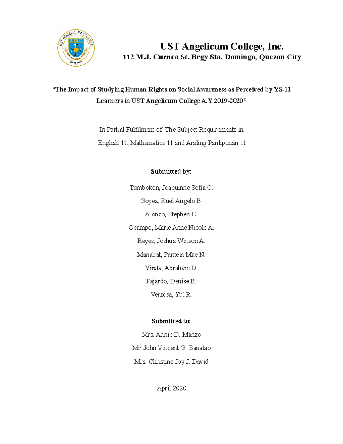 11w5-group-4-the-impact-of-studying-human-rights-on-social-awareness-as