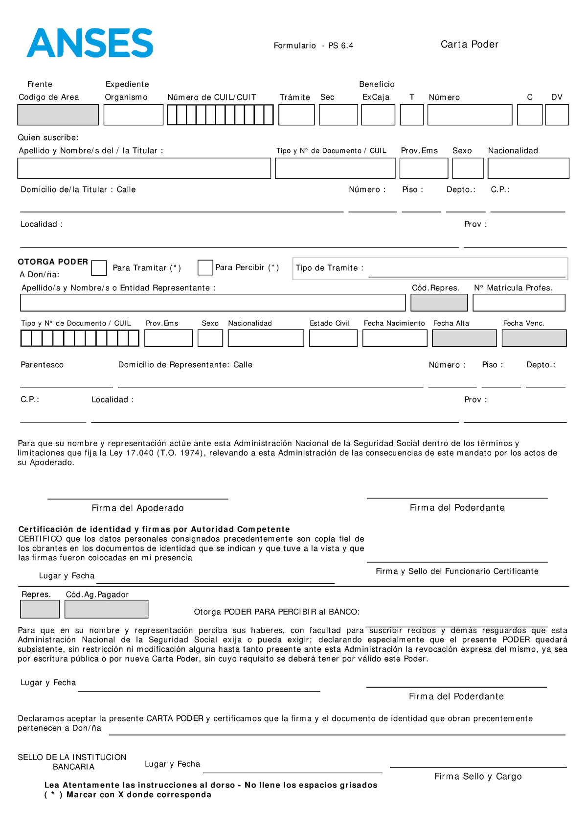 ps-6-4-carta-poder-form-ulario-ps-6-cart-a-poder-frent-e-codigo-de-area-expedient-e